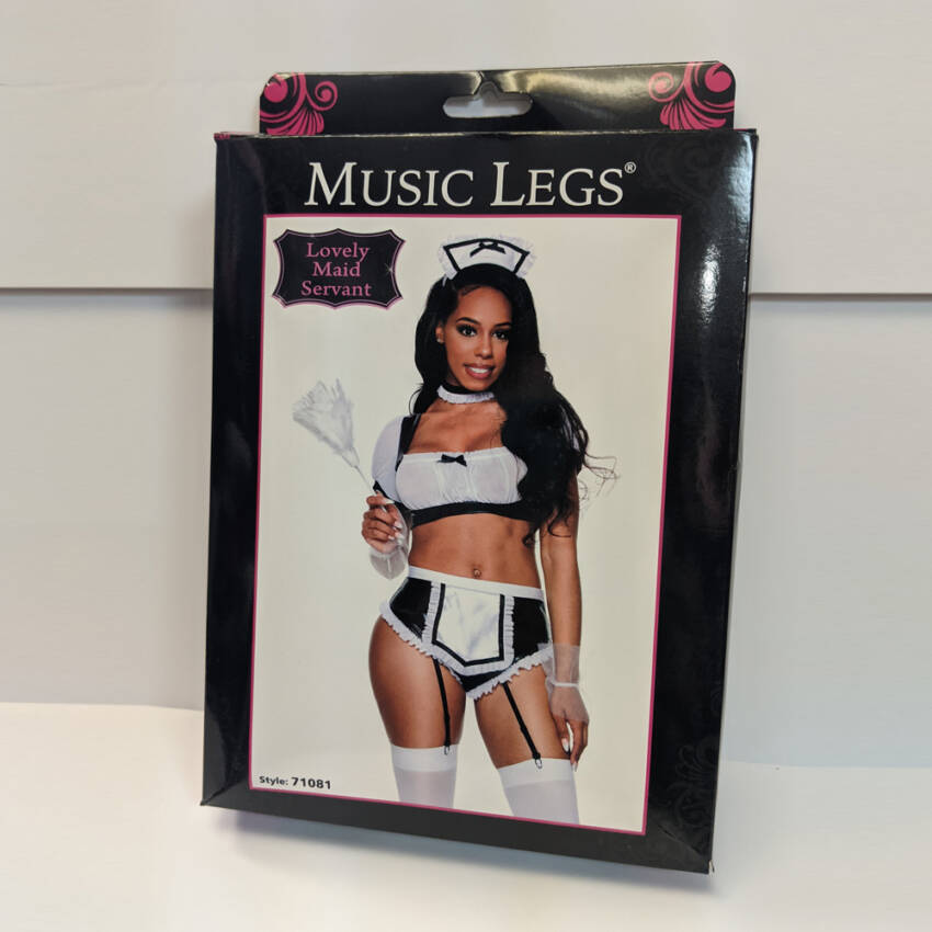 MUSIC LEGS LOVELY MAID SERVENT ONE SIZE