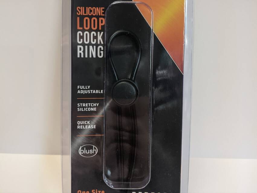 Stay Hard Silicone Loop Cock Ring