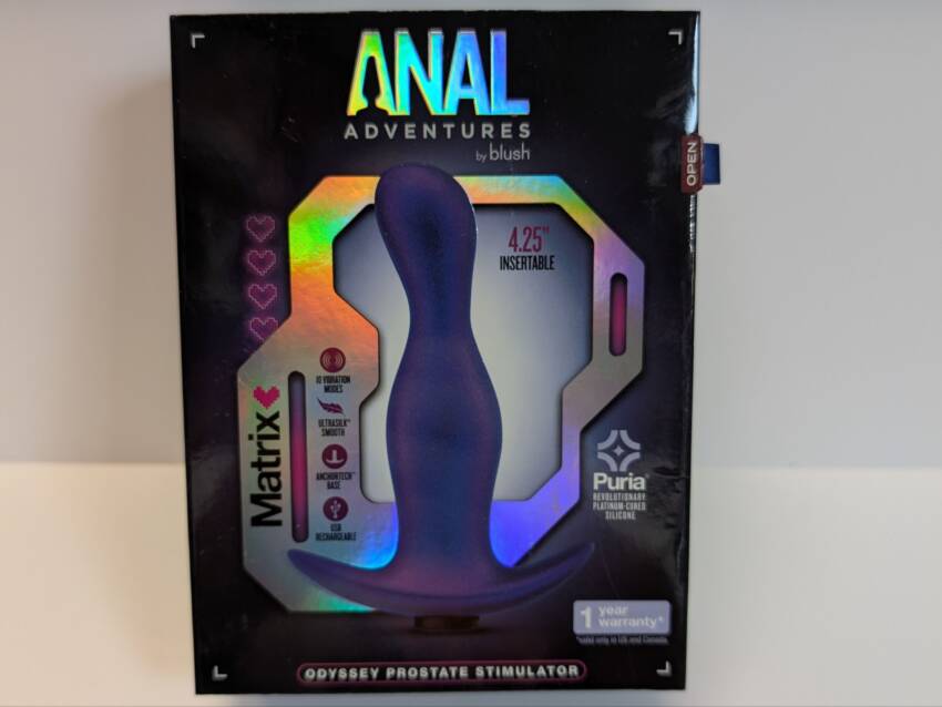 Anal Adventures Matrix Prostate Stimulator Vibrating